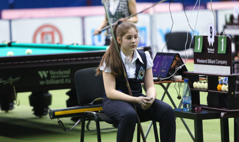 17-летняя россиянка выиграла чемпионат мира по бильярду в Чолпон-Ате
