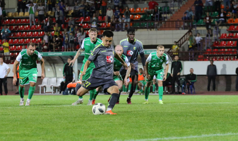 Чемпионат Беларуси: Алыкулов забил свой третий гол и спас «Неман» от поражения