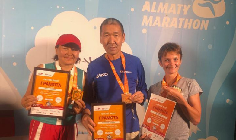 Кыргызстанцы завоевали три медали забега в Алматы