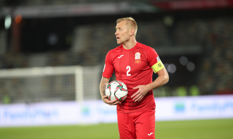 Валерий Кичин забил первый гол за сборную Кыргызстана