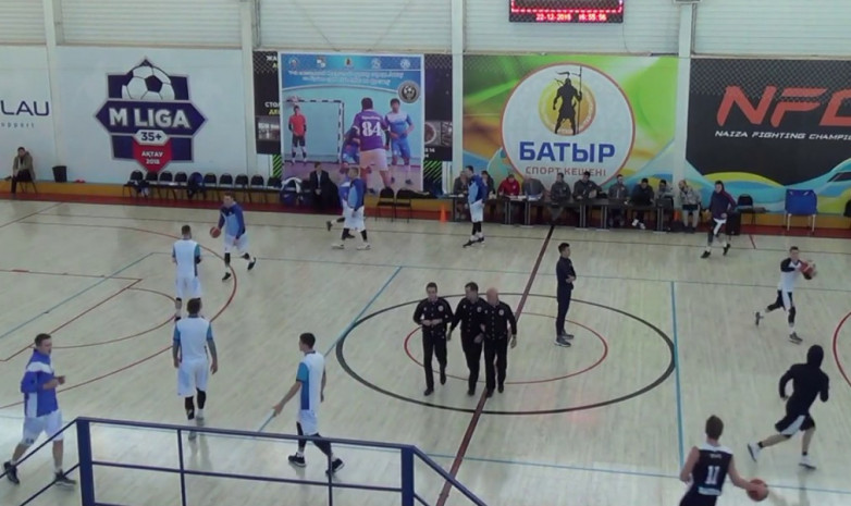 «Каспий» обыграл «Синегорье» в чемпионате РК по баскетболу