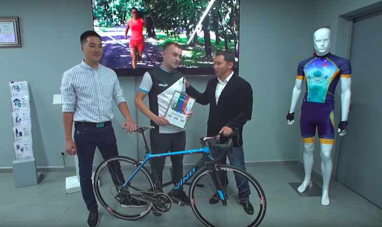 Велосипед стоимостью 2 млн достался победителю челленджа «Другой ты!»