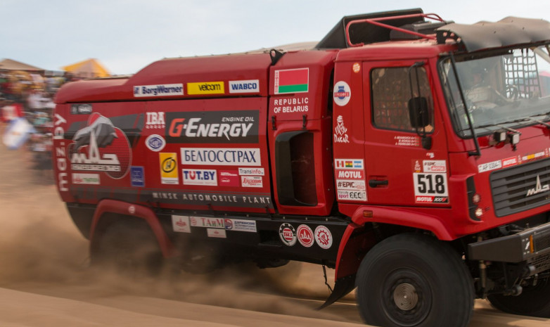 Белорусы выиграли второй этап «Дакара-2020» в классе грузовиков