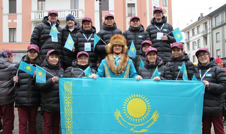ФОТО сборной Казахстана с церемонии открытия Сурдлимпийских игр