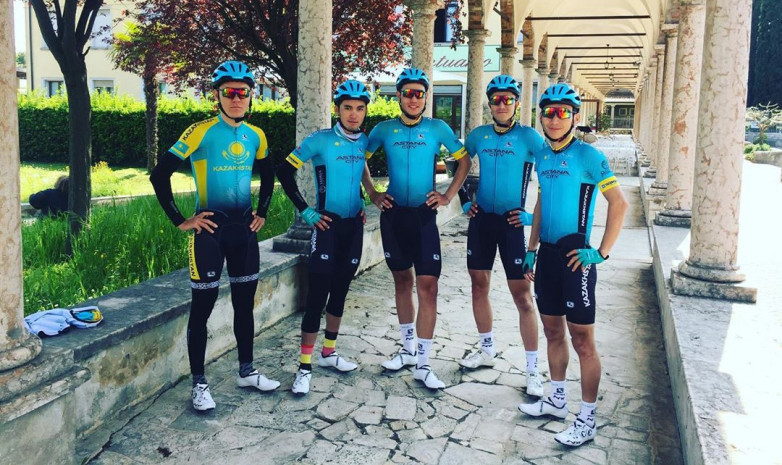 ВИДЕО. Велокоманда «Astana City Team» начала подготовку к сезону 2020