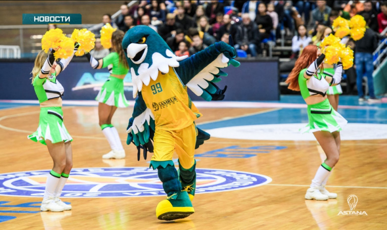 Баскетбольная «Астана» представила свой новый талисман