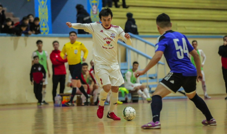 «Актобе» обыграл «Окжетпес» в матче чемпионата РК по футзалу