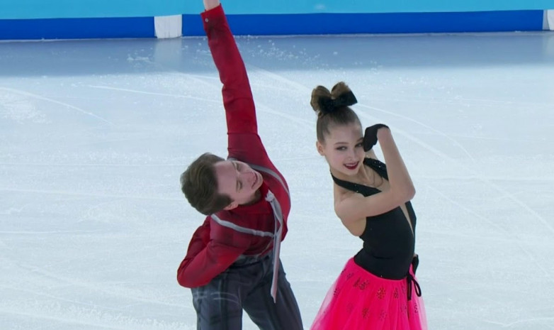 Российская пара Ирина Хавронина - Дарио Чиризано стали первыми на Юношеских олимпийских играх