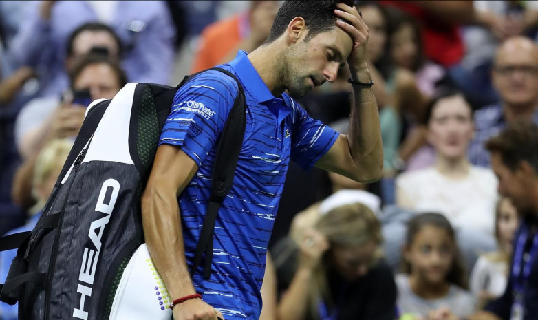 ВИДЕО. Джокович снялся с US Open из-за травмы под свист трибун