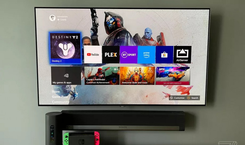 Microsoft выпустит редизайн меню Xbox One для всех консолей