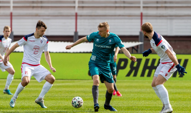 Команда казахстанского футболиста одержала победу в пятом туре чемпионата Беларуси 