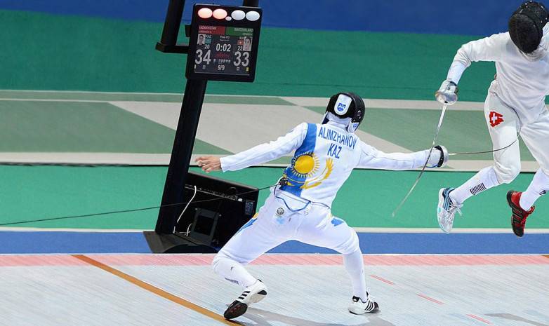 Мужская сборная Казахстана по фехтованию на шпагах занимает 11-е место в мировом рейтинге