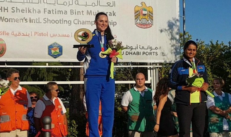 Мария Дмитриенко выиграла соревнования по стендовой стрельбе в Италии 