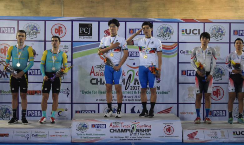 Велотректен Азия чемпионатында қазақстандықтар екі күміс медаль алды