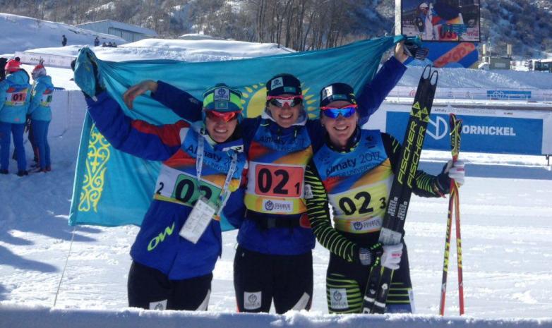 Казахстан взял серебро в лыжных гонках
