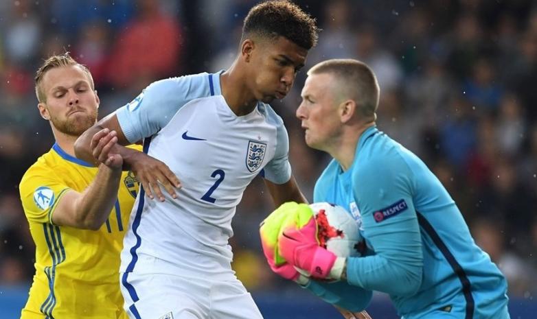 Англия и Швеция сыграли вничью в матче открытия ЕВРО U-21. Видео