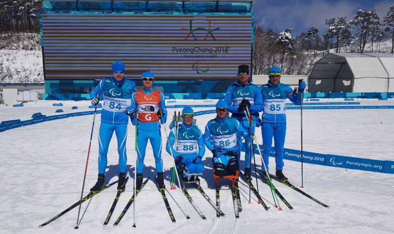 ФОТО. Казахстанские паралимпийцы провели тренировку в Пхенчхане