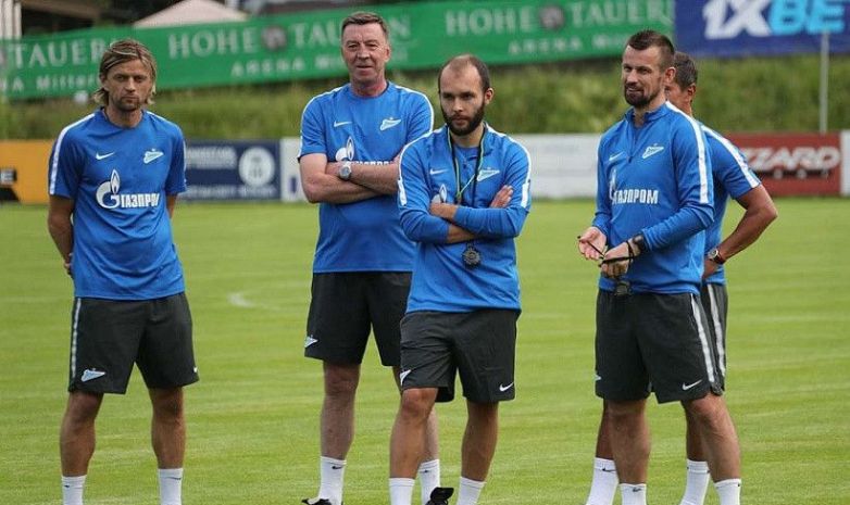 Семак провел первую тренировку с «Зенитом» в качестве главного тренера