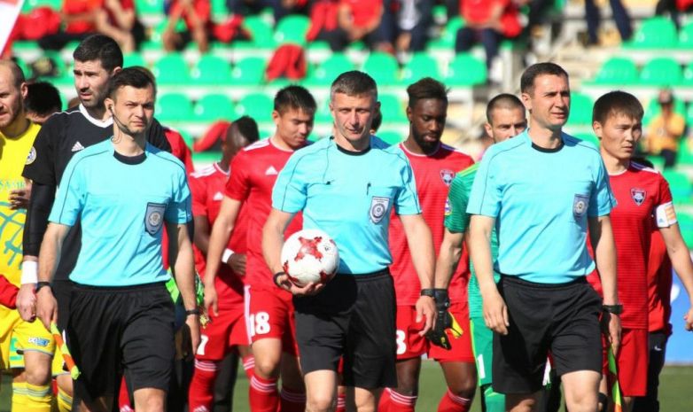 Судьи и инспекторы на ответные полуфинальные матчи Кубка Казахстана