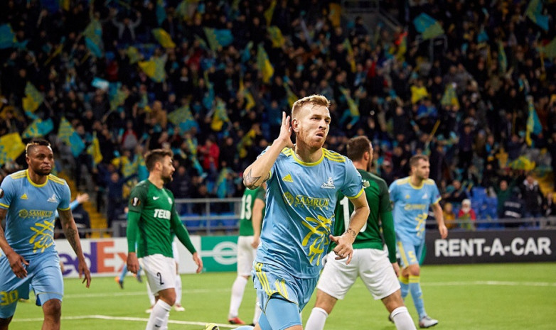 «Астана» в шаге от выхода в плей-офф Лиги Европы