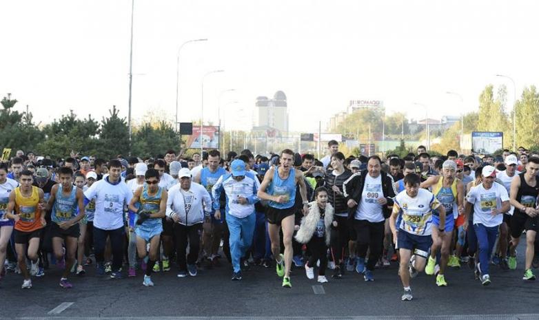 В Шымкенте прошел марафон с участием акима города
