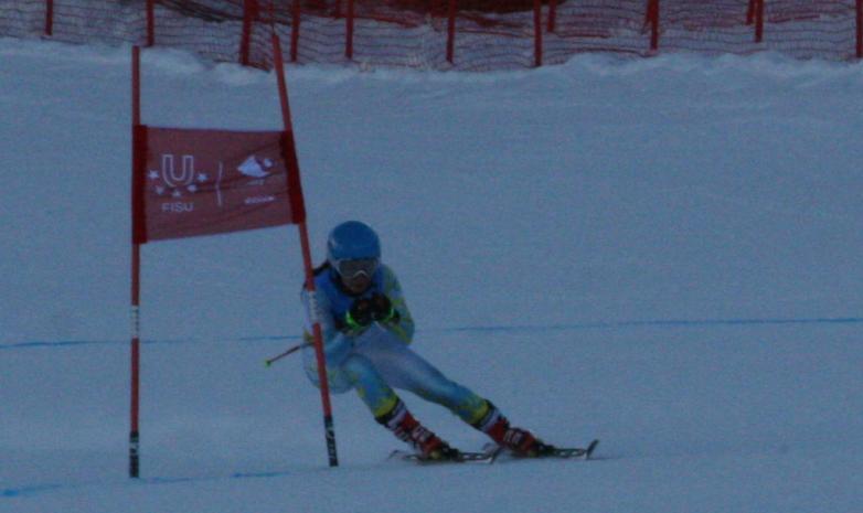 Горные лыжи. Мария Григорова занимает 41-е место после первой попытки в гигантском слаломе