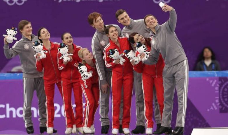 Серебряные призеры ОИ-2018 не стали кричать: Россия! Россия! 
