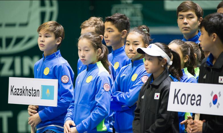 В Астане открылось командное первенство Азии по теннису среди детей до 12 лет
