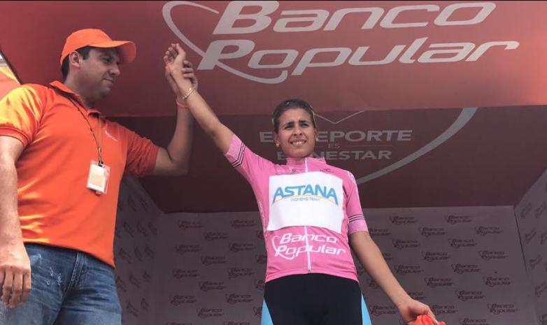 Гонщица Astana Women’s Team - победительница «Вуэльты» в Коста-Рике