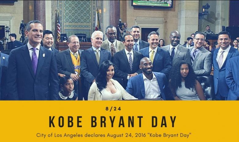 В Лос-Анджелесе во второй раз отметили «День Кобе Брайанта»