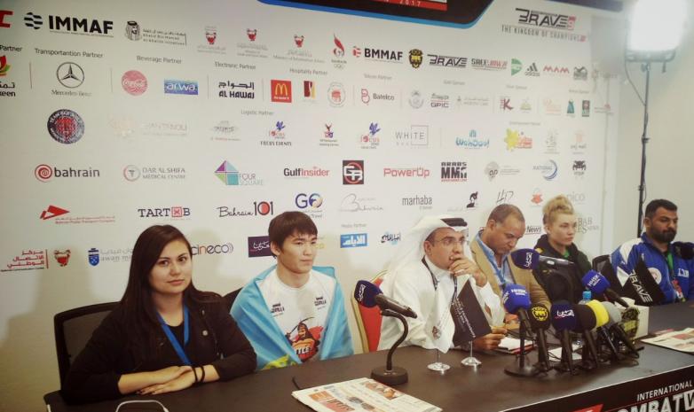 Казахстанцы приняли участие пресс-конференции в качестве фаворитов чемпионата мира по ММА.