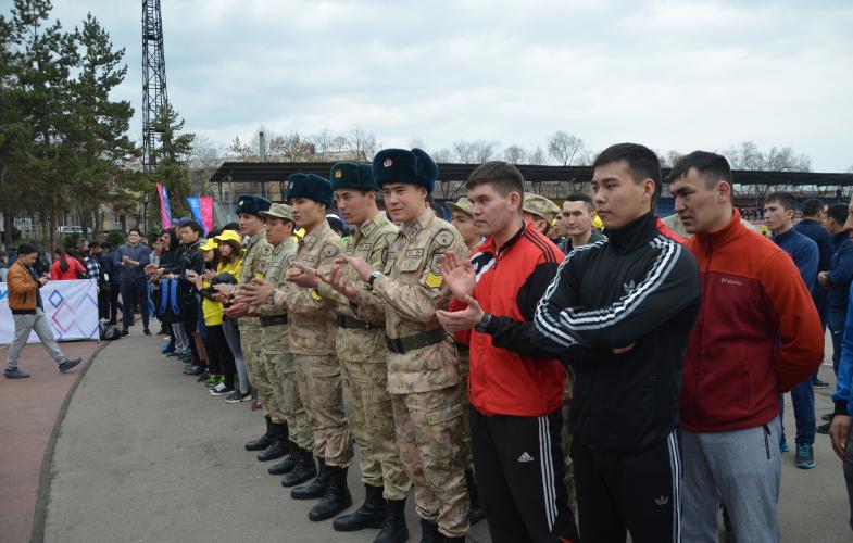 В Алматы прошли соревнования среди студентов
