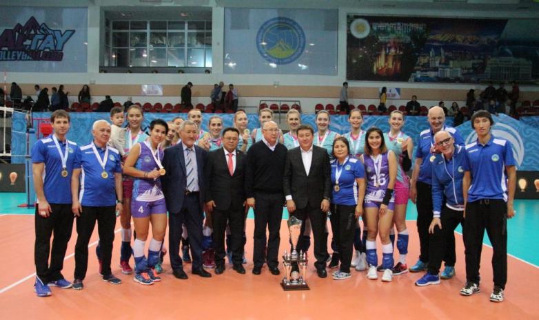 Волейбольный клуб «Алтай» стал  обладателем Суперкубка РК