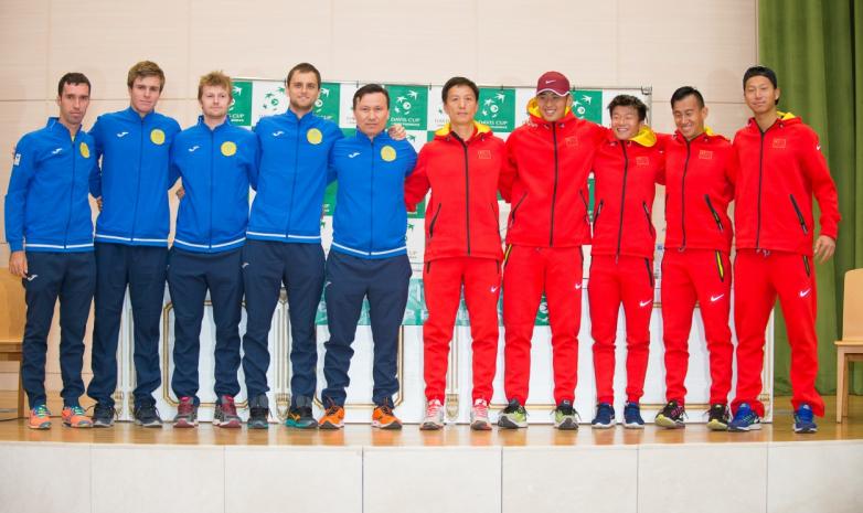 Объявлены результаты жеребьевки Кубка Дэвиса Казахстан - Китай
