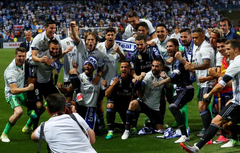«Реал» выиграл чемпионство в последнем туре