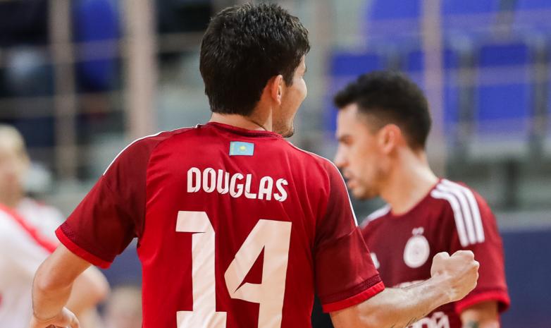 Дуглас признан лучшим игроком «Кайрата» в матче с КПРФ