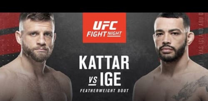UFC on ESPN 13: Kattar vs. Ige – Прямая трансляция