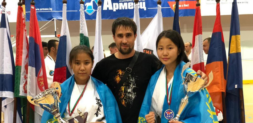 Чемпионки мира, Европы и Азии среди юниоров по карате шинкиокукишнкай, рассказали о тренировках