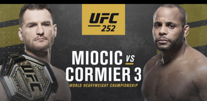 Прямая трансляция UFC 252: Миочич vs Кормье 3