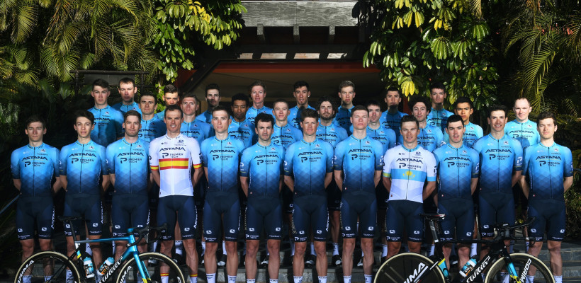 Состав «Астаны» на велогонку Tirreno Adriatico