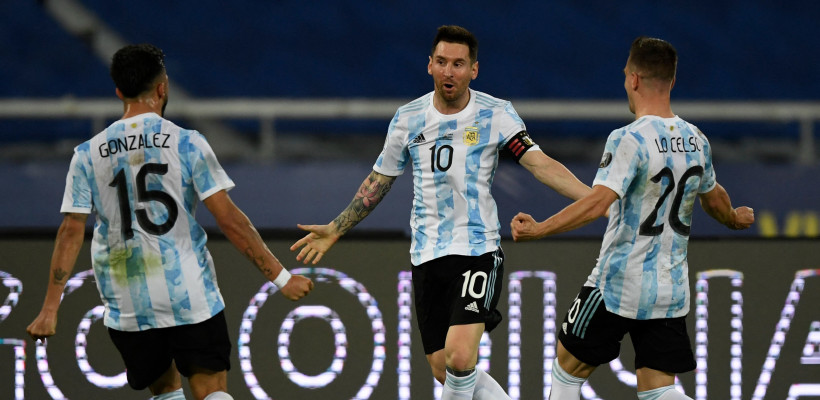 Ассистентский дубль и гол Месси принесли Аргентине выход в полуфинал Кубка Америки