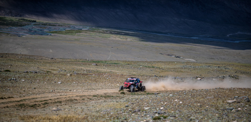 Монгольский гонщик выиграл четвертый этап ралли «Шелковый путь» в зачете мотовездеходов