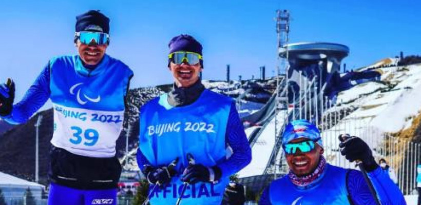 Казахстан стал 5-м в командной лыжной эстафете среди мужчин на зимних паралимпийских играх - 2022