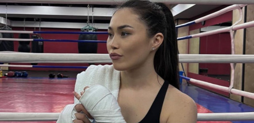 Красавица-боксерша из Казахстана поделилась кадрами с «горячих» съемок. ВИДЕО