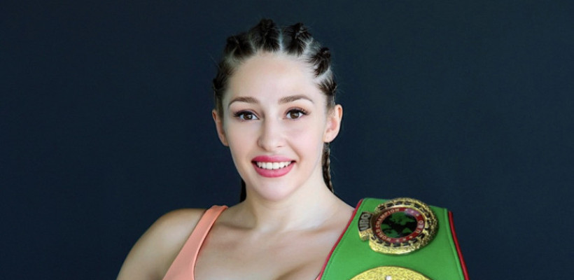 Прямая трансляция титульного боя самой сексуальной боксерши Казахстана