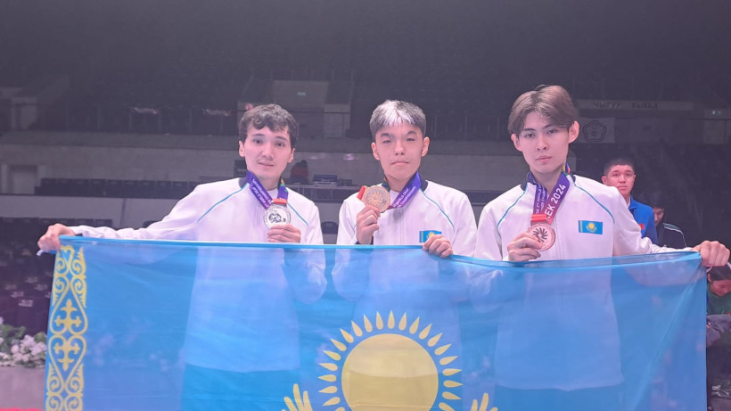 Казахстан завоевал золотую медаль на чемпионате мира в Бишкеке