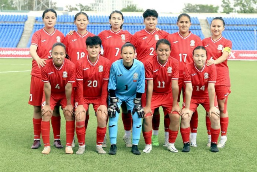 Женская сборная Кыргызстана (U-18) cтала бронзовым призёром CAFA-2024