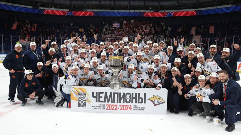 Впервые в истории КХЛ сразу три казахстанца стали обладателями Кубка Гагарина