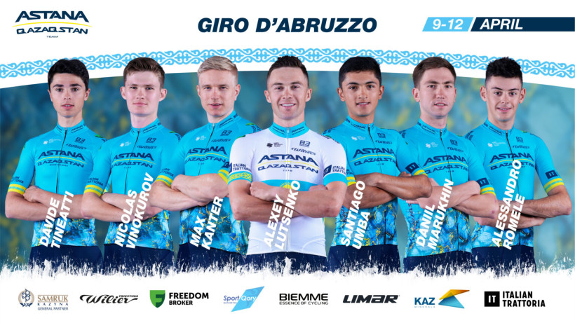 «Астана» назвала состав на «Джиро д’Абруццо»