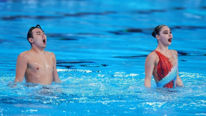 Спортсмен из Казахстана завоевал серебряную медаль на этапе Кубка мира по артистическому плаванию